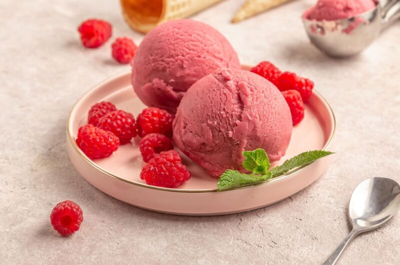 Recipe for Raspberry Ice Cream